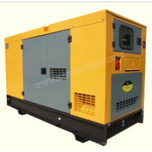 Звукопоглощающий дизельный генератор мощностью 10кВА-150кВА с CE / CIQ / Soncap / ISO